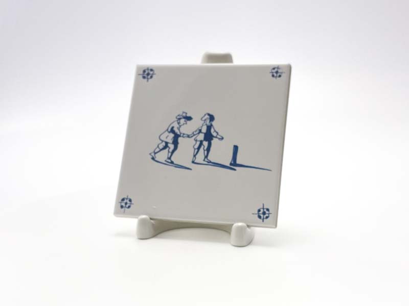 Изразец «Голландский Детские игры. Салки»