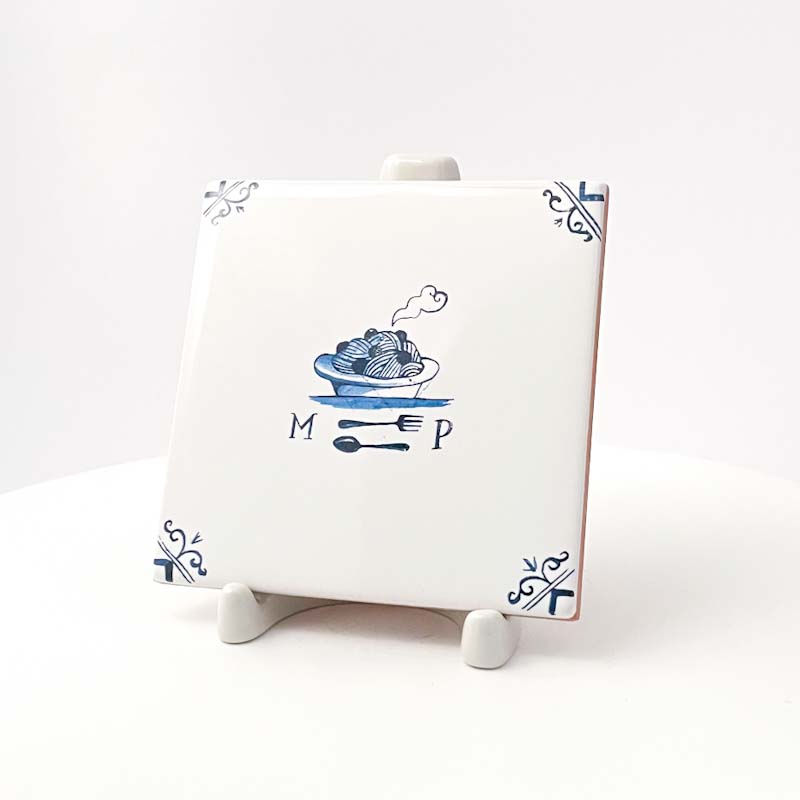 Изразец «Голландский. Обед»