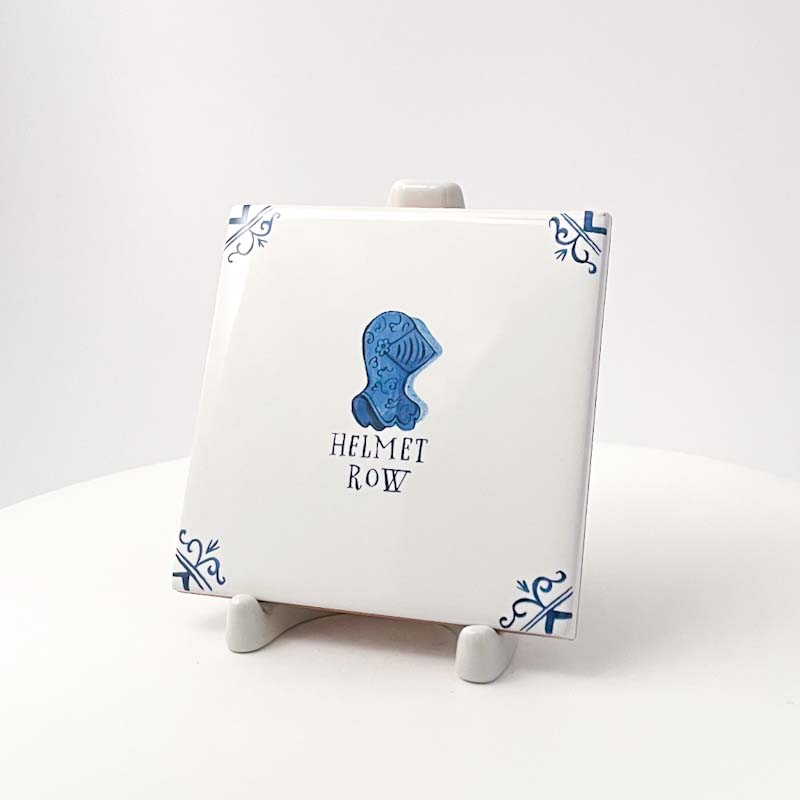 Изразец «Голландский. Рыцарский шлем»