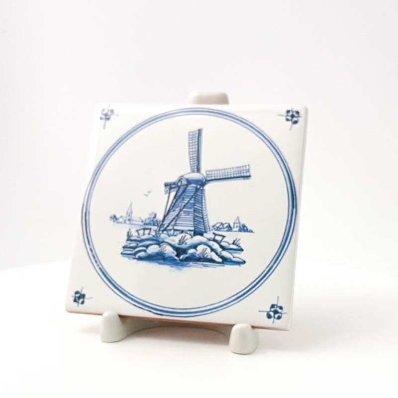 Изразец «Голландский. Мельница 27»