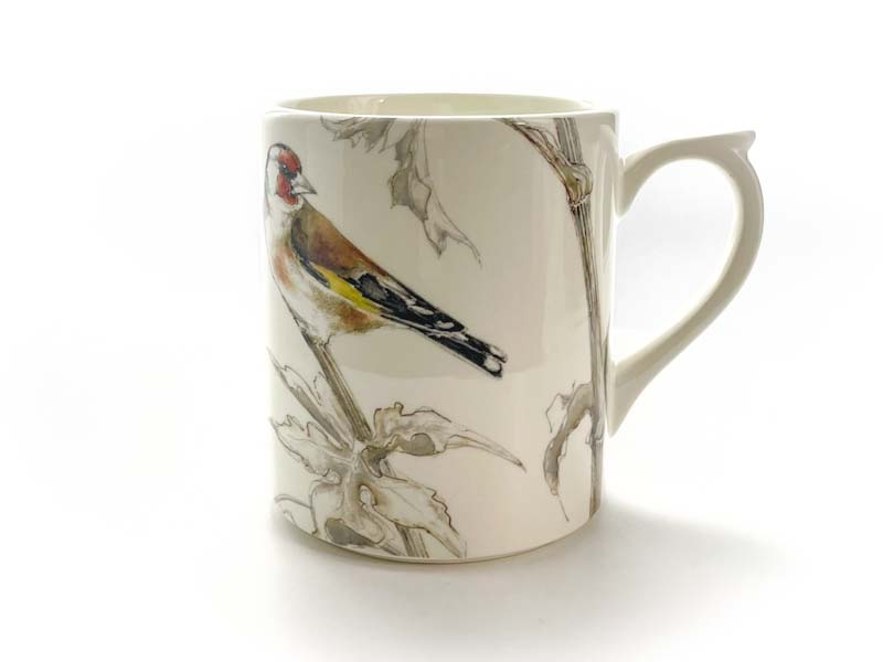 Кружка «GOLDFINCH OISEAUX FORET» Форма: GIEN Рошель. Фаянс. 255 мл.