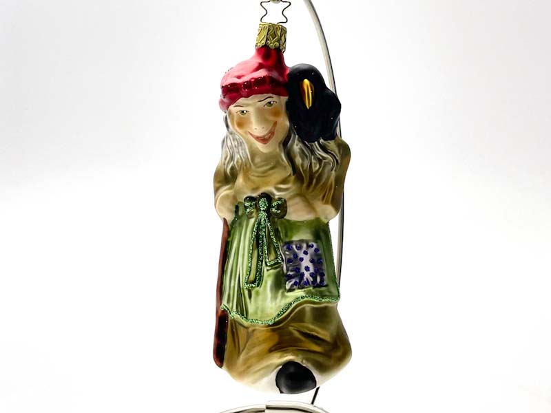 Елочная игрушка «Баба-Яга»