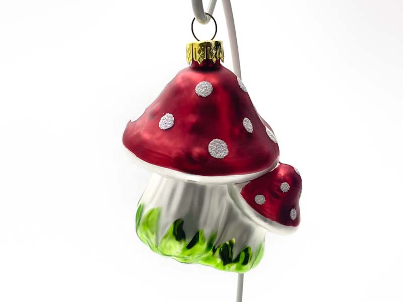 Елочная игрушка «Грибы. Мухоморчики»