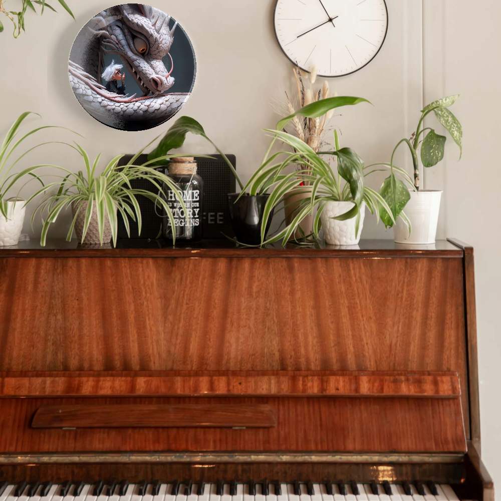 Белый дракон и мальчик