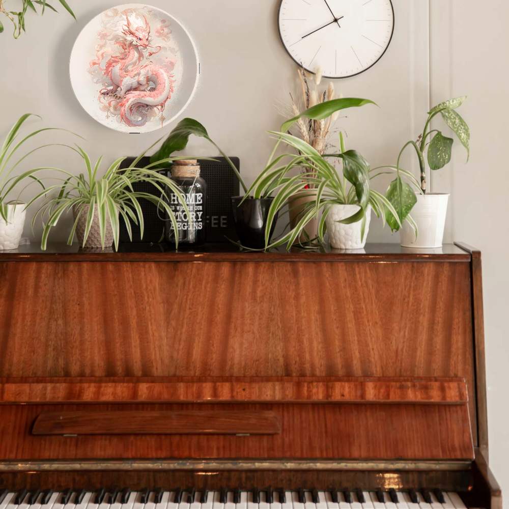 Розовый дракон