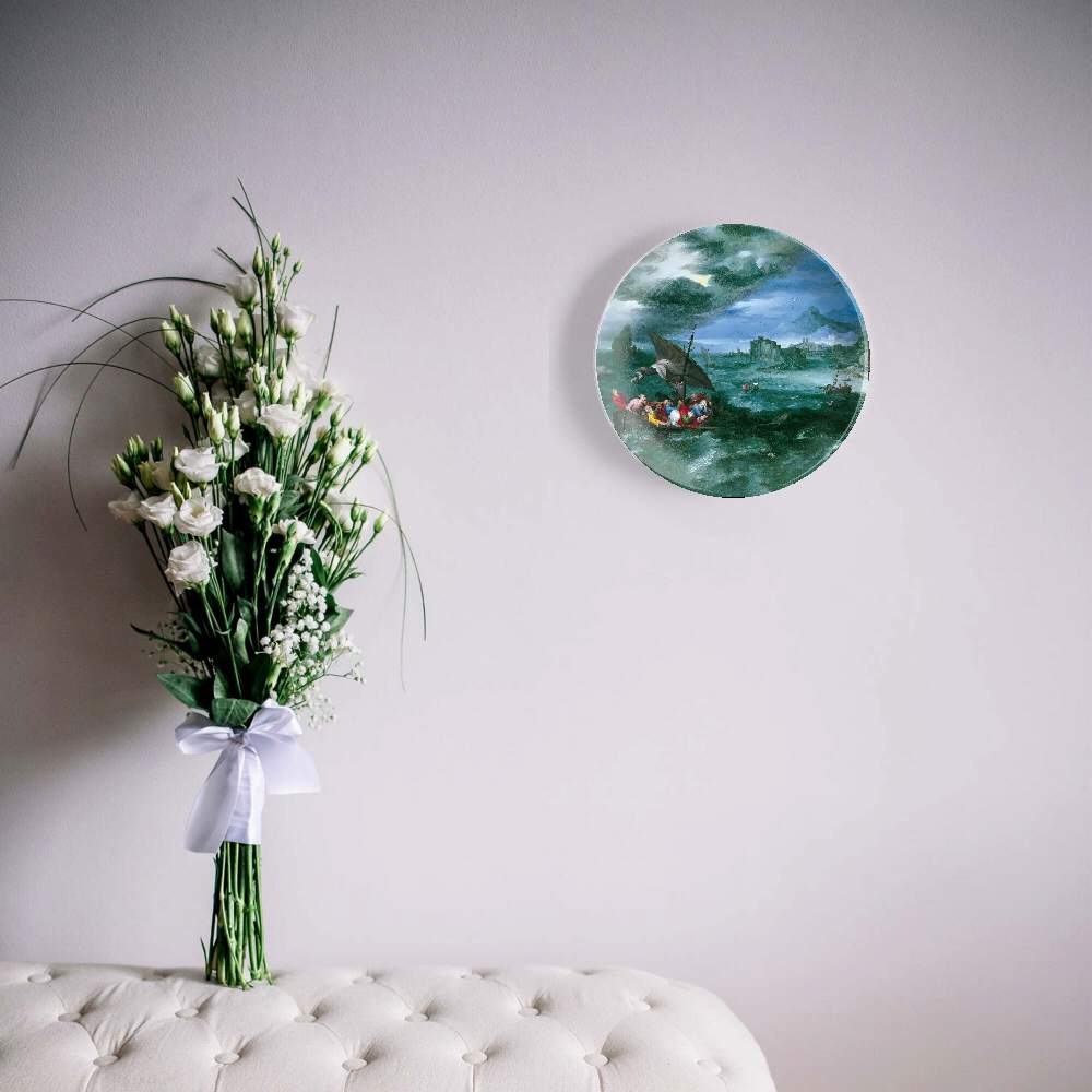 Христос в Галилейском море во время шторма — Ян Брейгель Старший