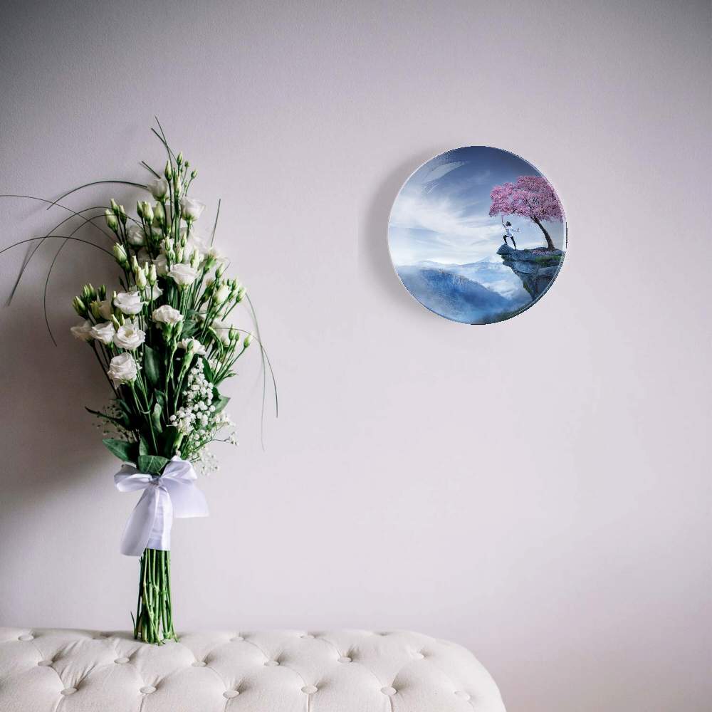 Цветущее дерево в горах — Эрик Алмас