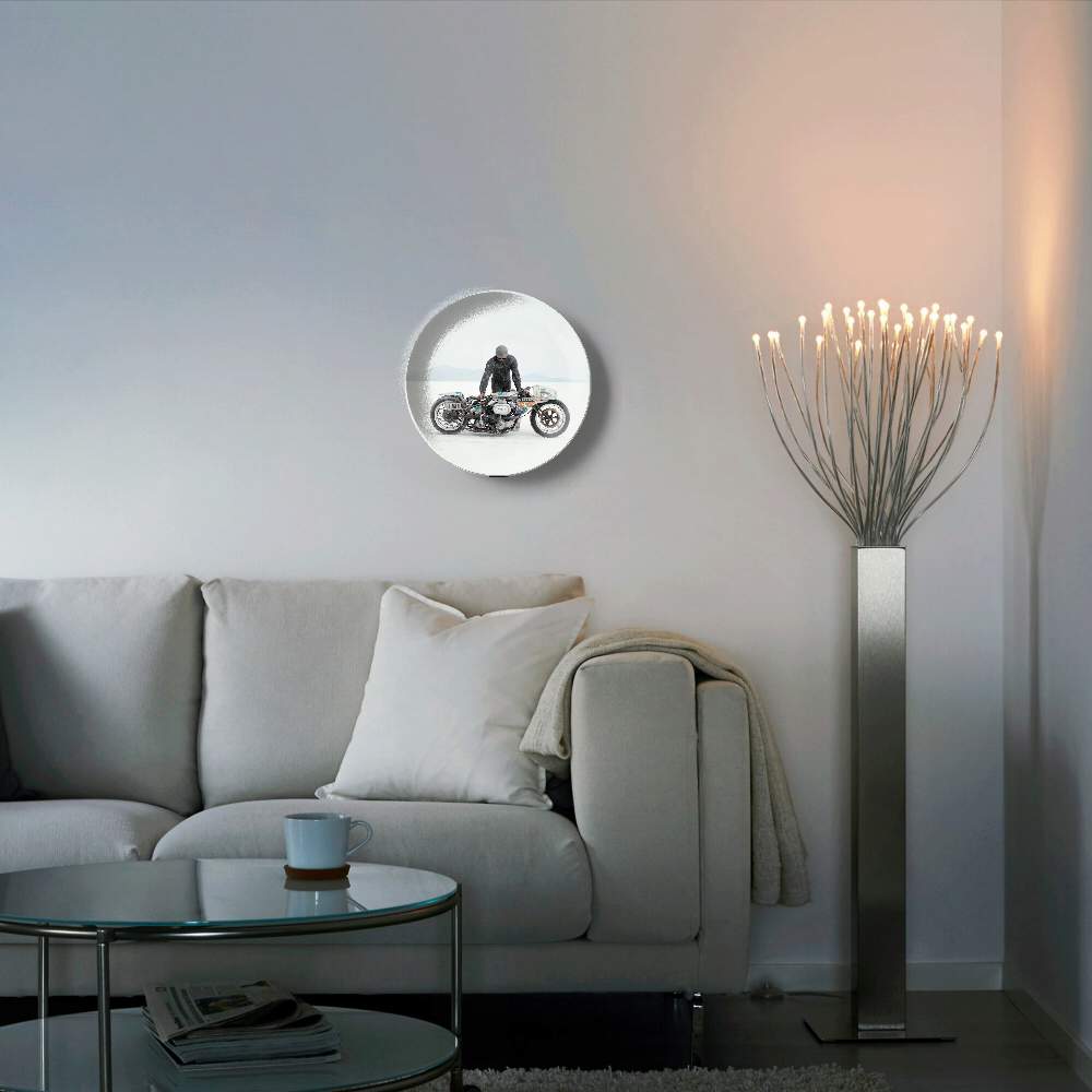 Мотоцикл в снегах — Пит Барретт