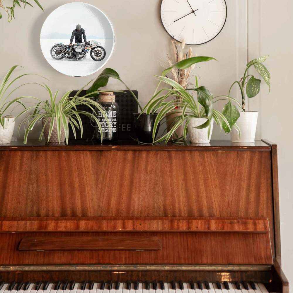 Мотоцикл в снегах — Пит Барретт