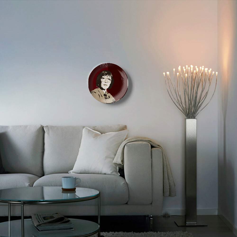 Открытка Дама с поленом — Дэвид Линч