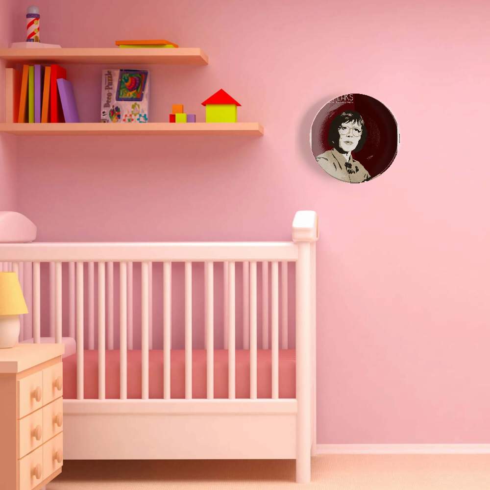 Открытка Дама с поленом — Дэвид Линч