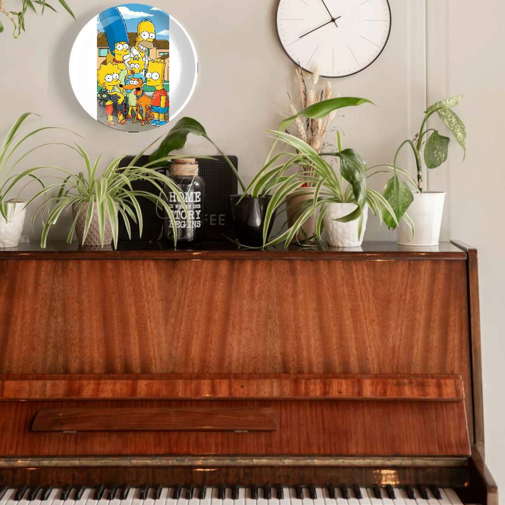 Симсоны с собакой и кошкой — Симпсоны