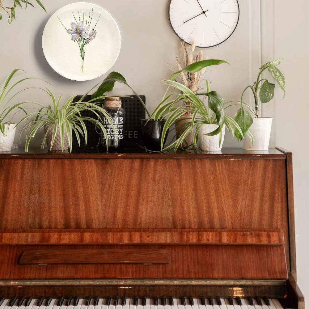 Фиолетовый цветок крокуса — Пьер Жозеф Редуте