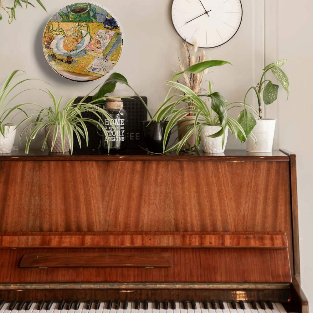 Натюрморт тарелка с луком — Винсент Ван Гог