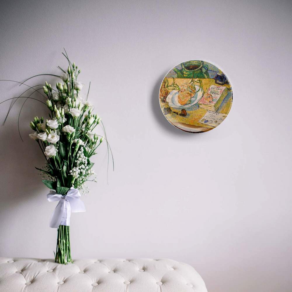 Натюрморт тарелка с луком — Винсент Ван Гог