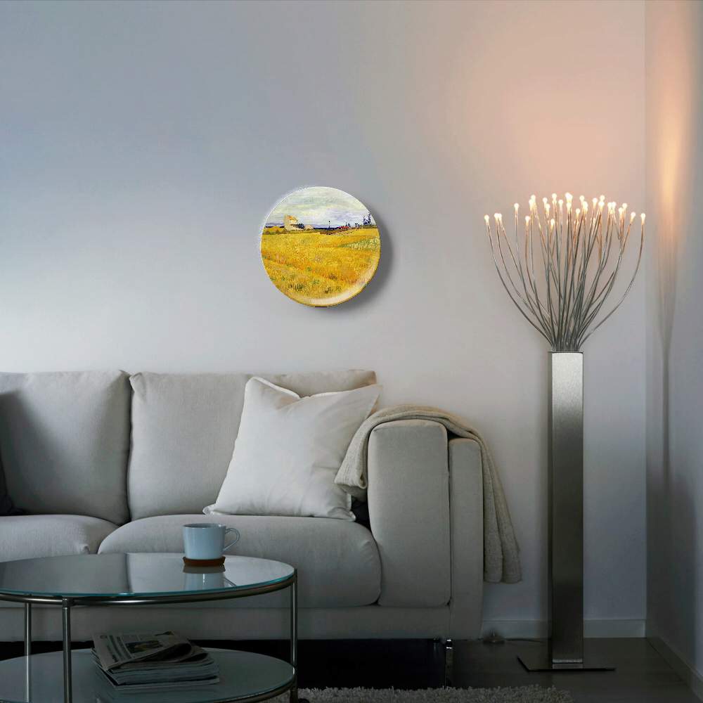 Пшеничное поле со снопами 2 — Винсент Ван Гог