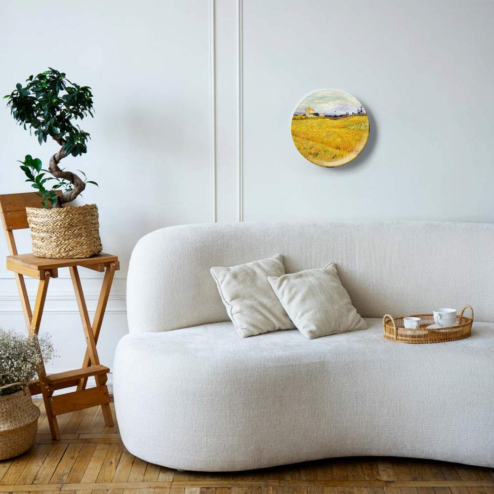 Пшеничное поле со снопами 2 — Винсент Ван Гог