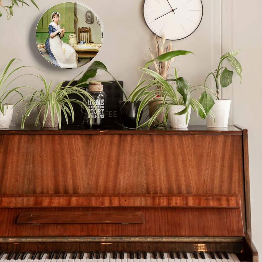 Чистка яблок — Джордж Данлоп Лесли