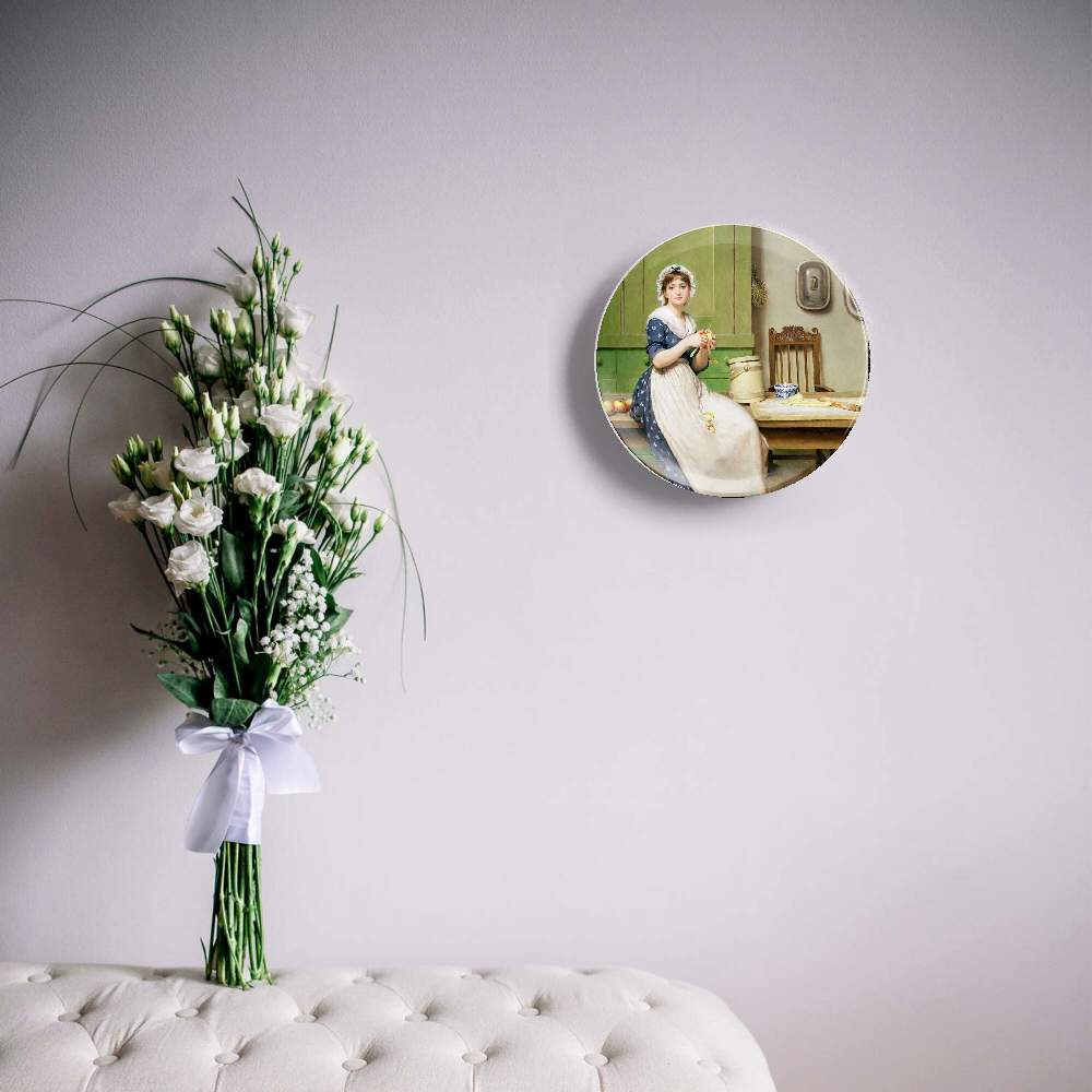 Чистка яблок — Джордж Данлоп Лесли