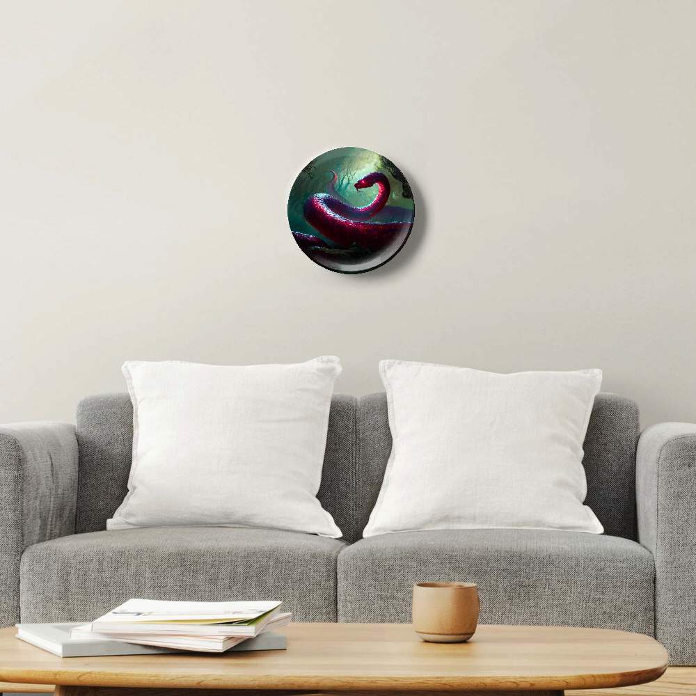 Гигантская огненная змея