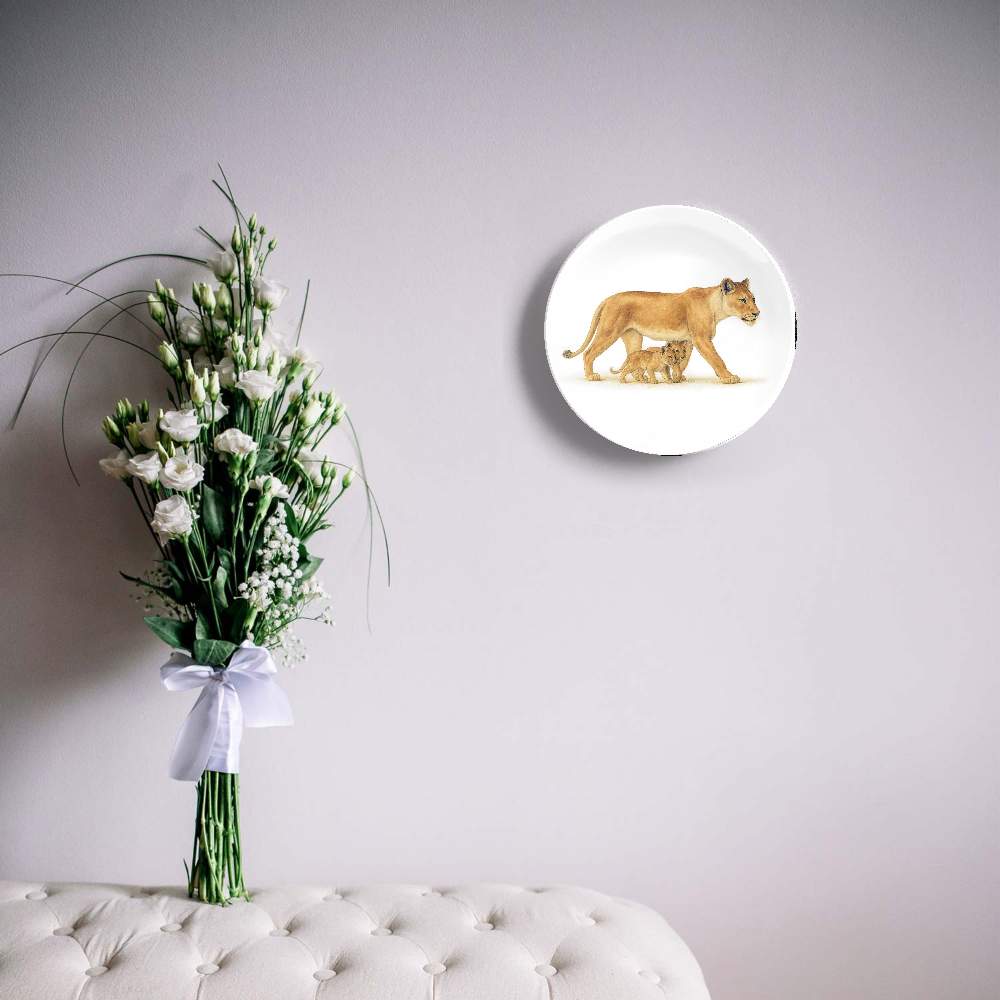 Львица с львятами — Жан Габриэль Ги