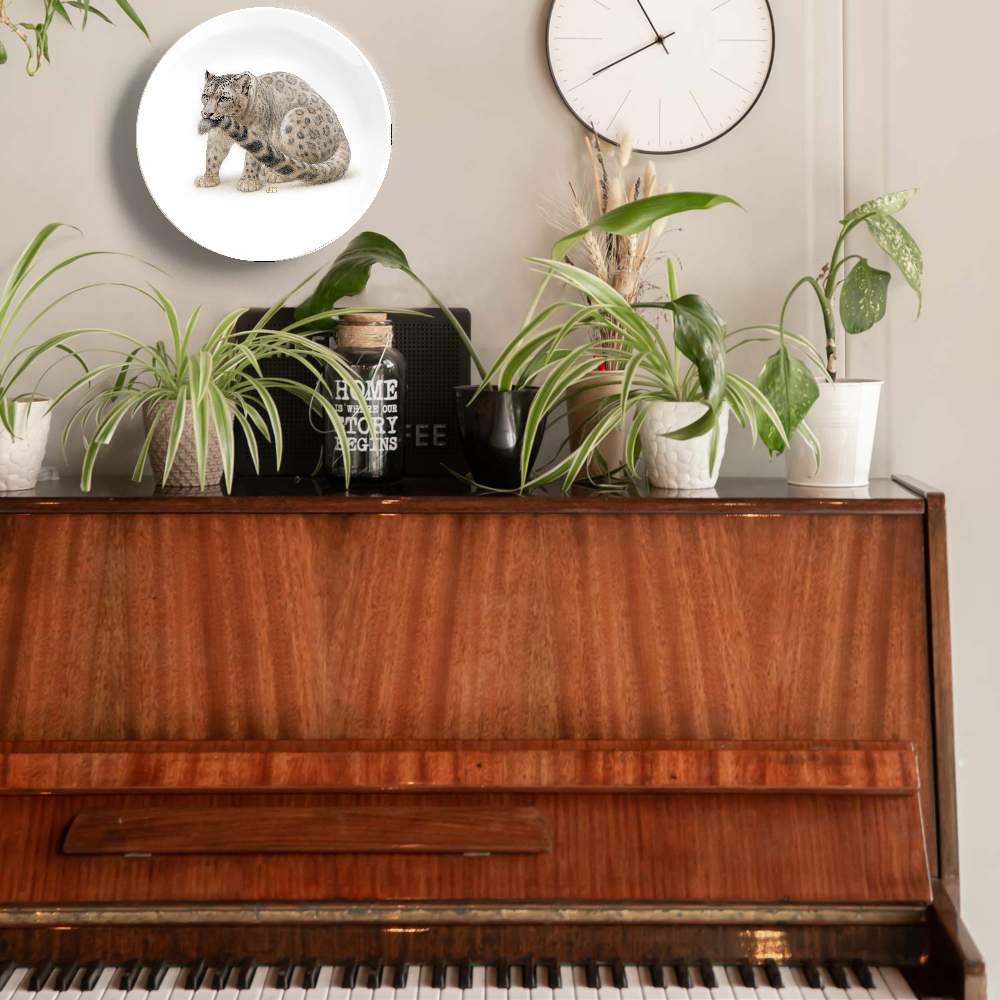 Снежный барс сидит — Жан Габриэль Ги