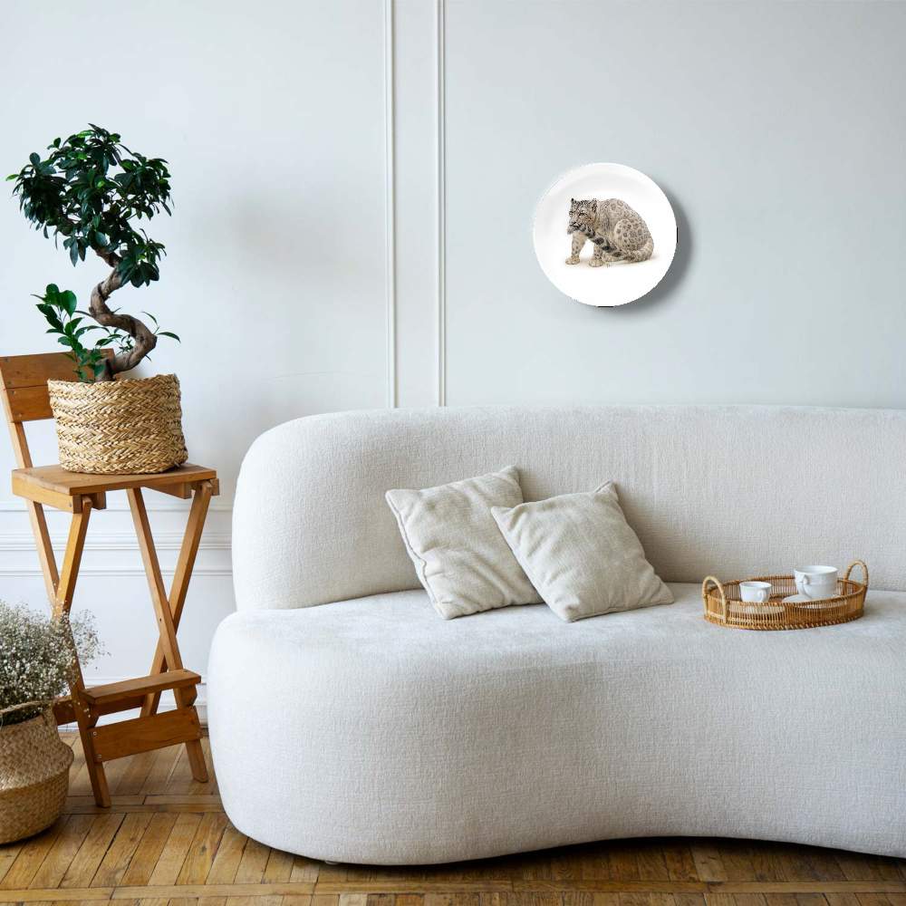 Снежный барс сидит — Жан Габриэль Ги