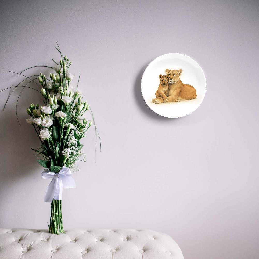 Львица с львенком — Жан Габриэль Ги