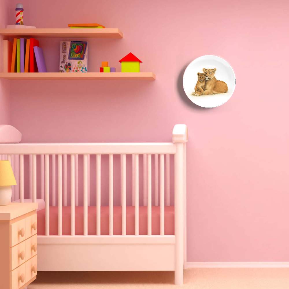 Львица с львенком — Жан Габриэль Ги