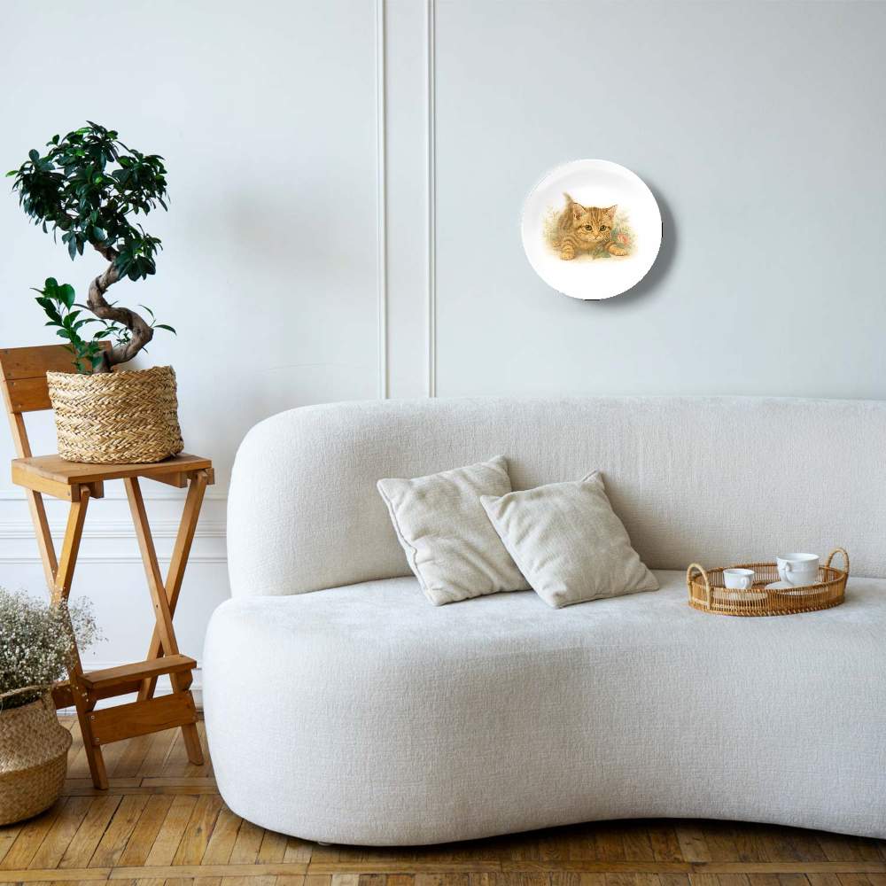 Котенок с розой — Жан Габриэль Ги