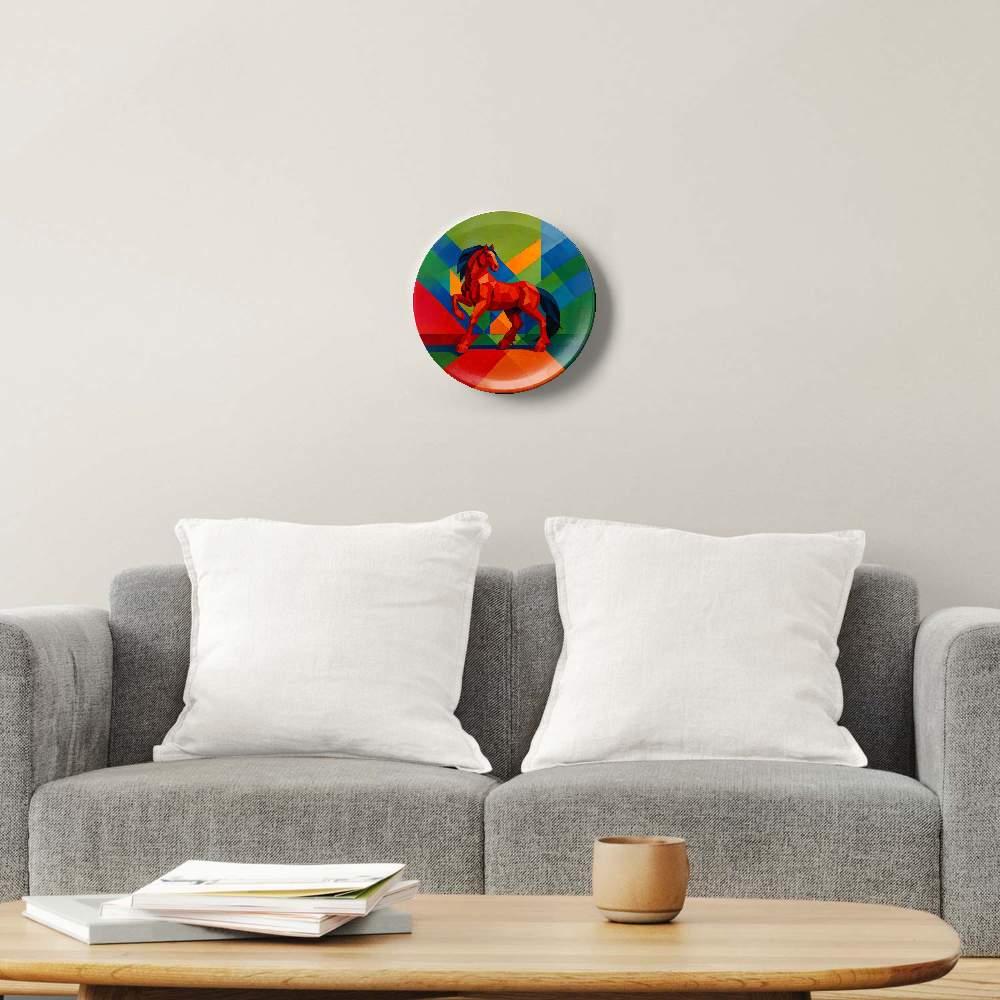 Супрематический красный конь — Жан Габриэль Ги