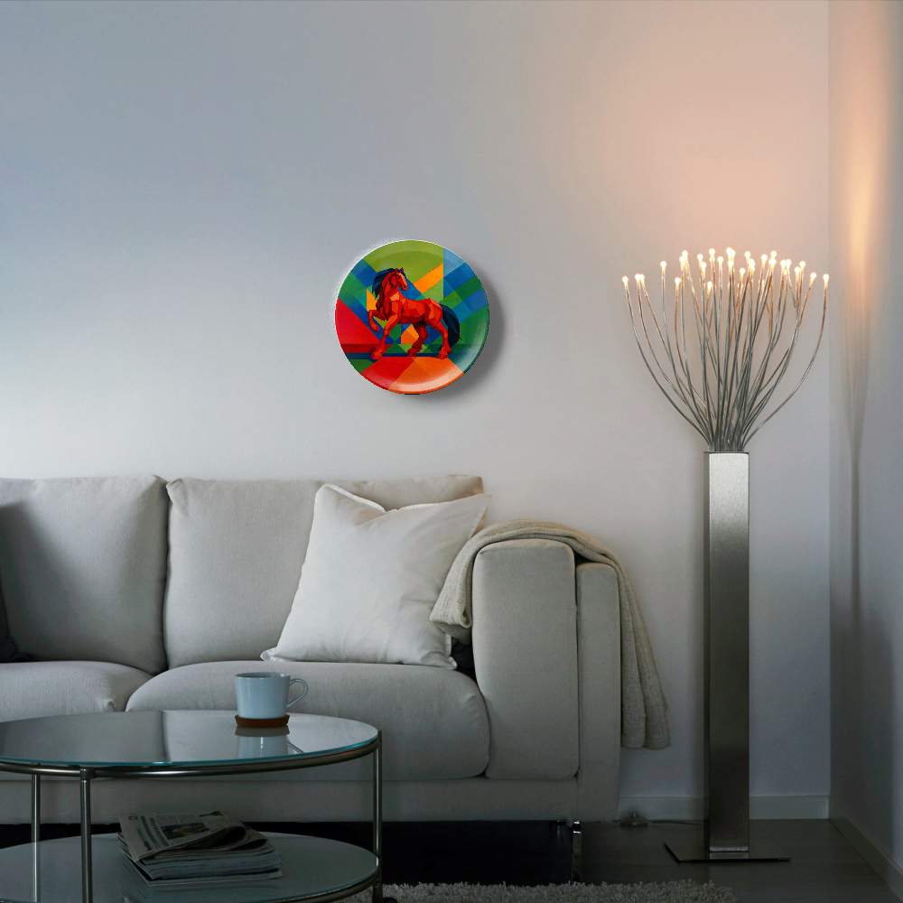 Супрематический красный конь — Жан Габриэль Ги