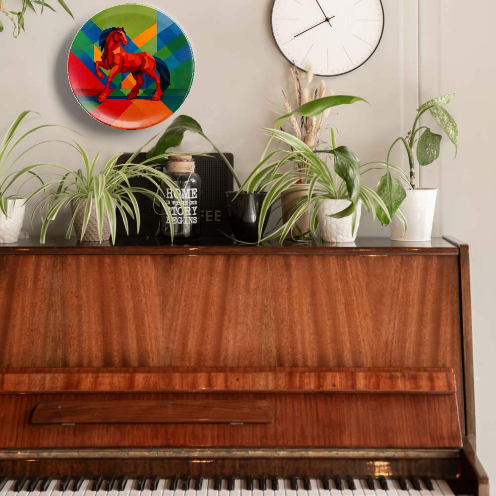 Супрематический красный конь — Жан Габриэль Ги