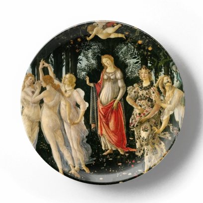 Декоративная тарелка Сандро Боттичелли Весна