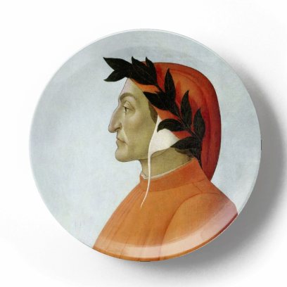 Декоративная тарелка Сандро Боттичелли Портрет Данте