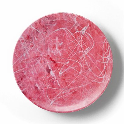 Декоративная тарелка Грег Ван Дайк Розовая композиция 2