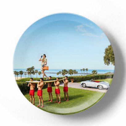 Декоративная тарелка Эрик Алмас На высоте