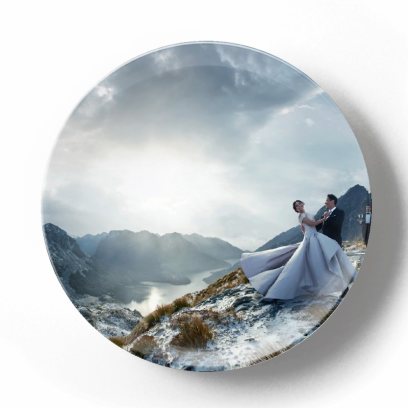 Декоративная тарелка Эрик Алмас Танец в горах