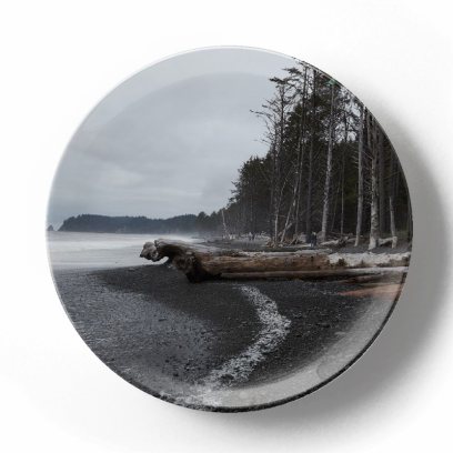 Декоративная тарелка Эрик Алмас Сумрачное море