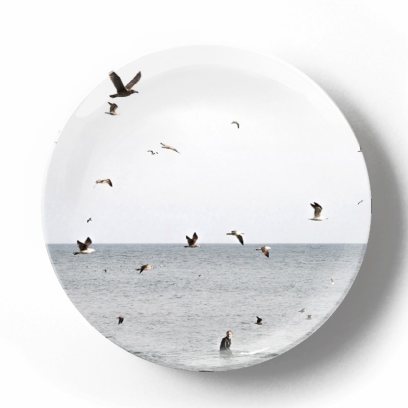Декоративная тарелка Пит Барретт Птицы