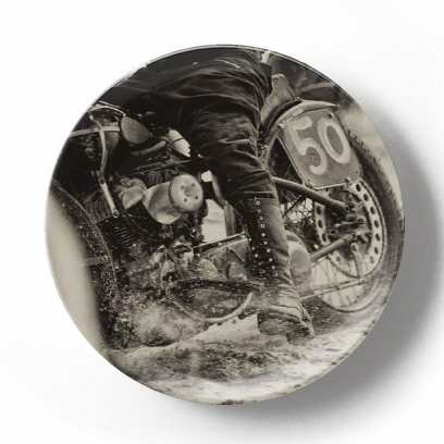 Декоративная тарелка Пит Барретт По грязи