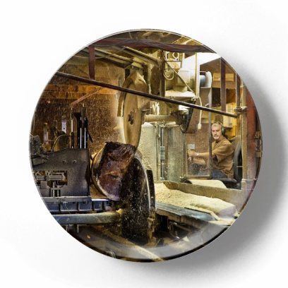 Декоративная тарелка Пит Барретт Пилорама