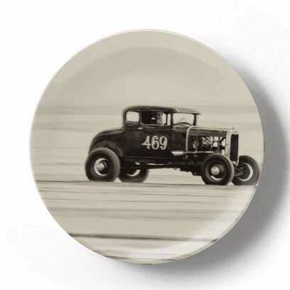 Декоративная тарелка Пит Барретт Ретро