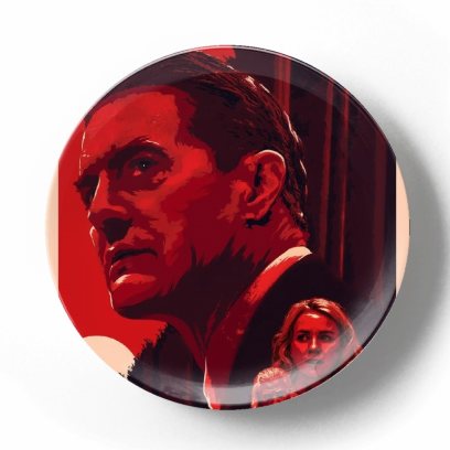 Декоративная тарелка Дэвид Линч Твин Пикс 3 сезон