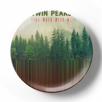 Декоративная тарелка Дэвид Линч Твин Пикс Огонь иди со мной