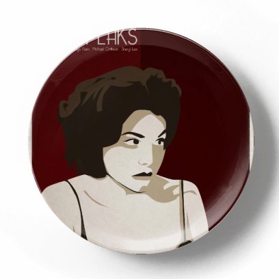 Декоративная тарелка Дэвид Линч Открытка Одри