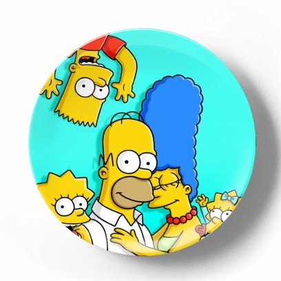 Декоративная тарелка Симпсоны Лучшая семья