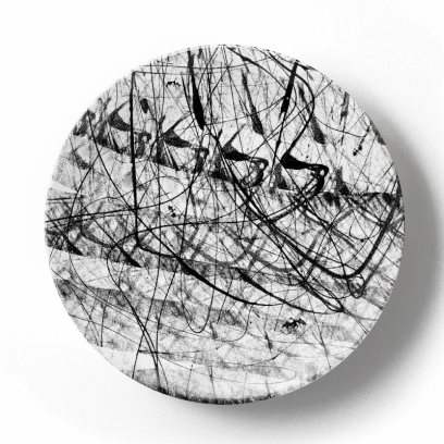 Декоративная тарелка Грег Ван Дайк Драконы попавшие в бурю