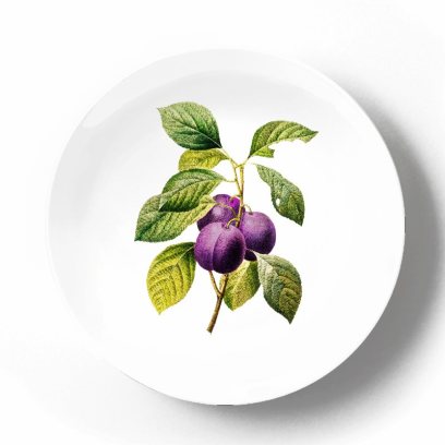 Декоративная тарелка Пьер Жозеф Редуте Слива 2