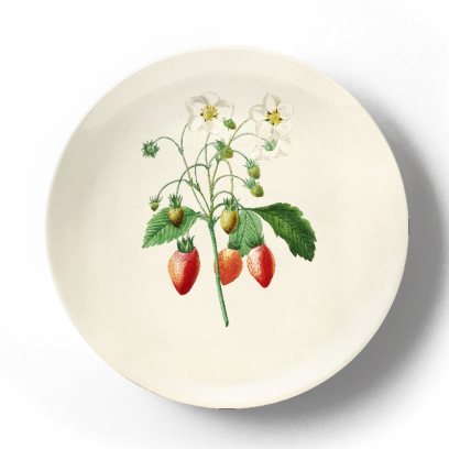 Декоративная тарелка Пьер Жозеф Редуте Цветок земляники